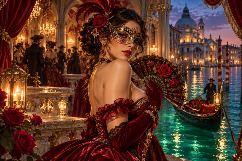 Rosewater Masquerade illustrated cover