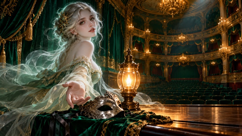 The Velvet Ghost illustrated cover