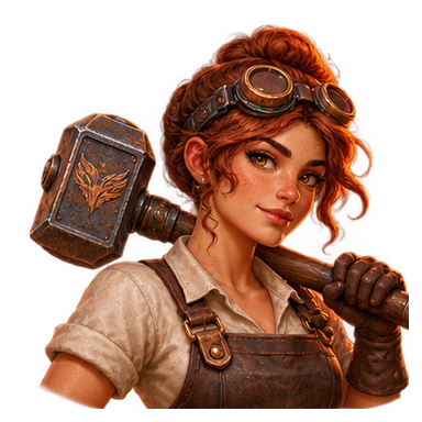 woman metalworker