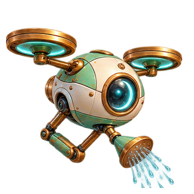 Watering drone