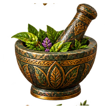 Mortar and pestle