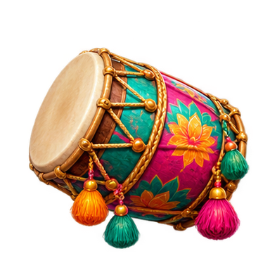 painted drum