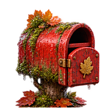 Red mailbox