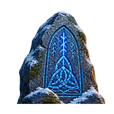 Carved runestone